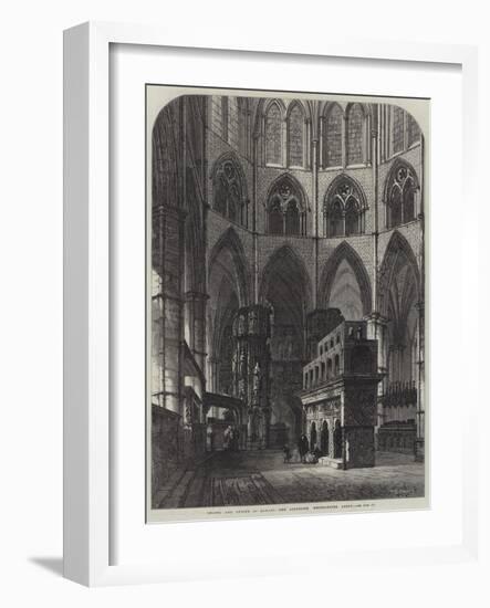 Chapel and Shrine of Edward the Confessor, Westminster Abbey-Samuel Read-Framed Giclee Print