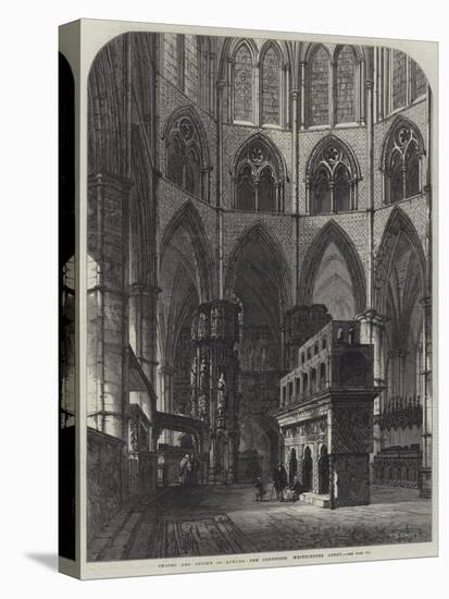Chapel and Shrine of Edward the Confessor, Westminster Abbey-Samuel Read-Stretched Canvas