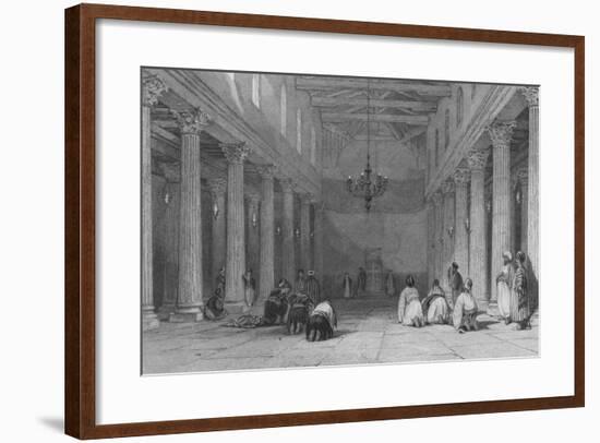 Chapel at Bethlehem-Thomas Allom-Framed Giclee Print