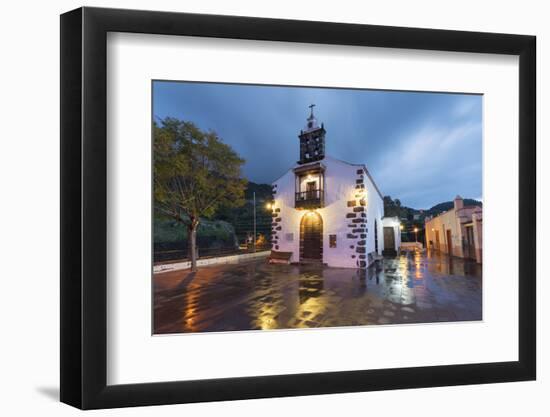 Chapel at Lomo De Los Gomeros, Island La Palma, Canary Islands, Spain-Rainer Mirau-Framed Photographic Print