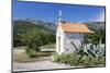 Chapel at the Beach of Viganj, Near Orebic, Peljesac, Dalmatia, Croatia, Europe-Markus Lange-Mounted Photographic Print