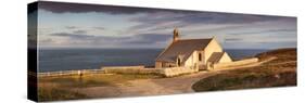 Chapel at the Coast, Chapelle Saint-They, Pointe Du Van, Cleden Cape Sizun, Finistere-null-Stretched Canvas