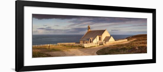 Chapel at the Coast, Chapelle Saint-They, Pointe Du Van, Cleden Cape Sizun, Finistere-null-Framed Photographic Print