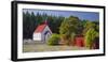 Chapel at the State Highway Number 1, Lake Taupo, Waikato, North Island, New Zealand-Rainer Mirau-Framed Photographic Print