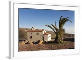 Chapel at the View Point of Mirador De Igualero, La Gomera, Canary Islands, Spain, Europe-Markus Lange-Framed Photographic Print