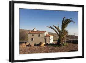 Chapel at the View Point of Mirador De Igualero, La Gomera, Canary Islands, Spain, Europe-Markus Lange-Framed Photographic Print