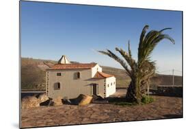 Chapel at the View Point of Mirador De Igualero, La Gomera, Canary Islands, Spain, Europe-Markus Lange-Mounted Photographic Print