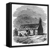 Chapel at Wastdale Head, Cumberland-null-Framed Stretched Canvas