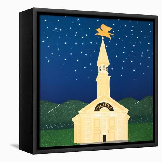 Chapel Cover-Stephen Huneck-Framed Stretched Canvas