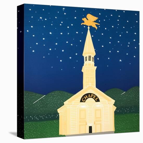 Chapel Cover-Stephen Huneck-Stretched Canvas