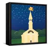 Chapel Cover-Stephen Huneck-Framed Stretched Canvas