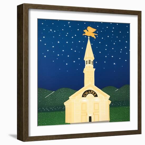 Chapel Cover-Stephen Huneck-Framed Giclee Print