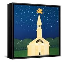 Chapel Cover-Stephen Huneck-Framed Stretched Canvas