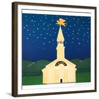 Chapel Cover-Stephen Huneck-Framed Giclee Print