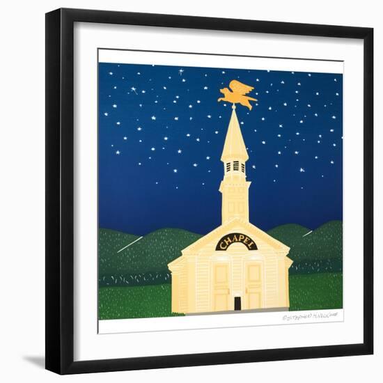 Chapel Cover-Stephen Huneck-Framed Giclee Print