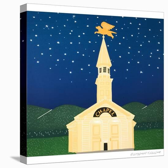 Chapel Cover-Stephen Huneck-Stretched Canvas