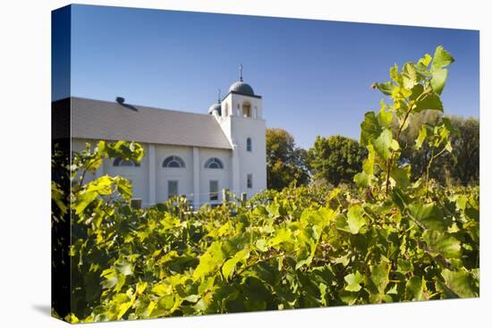 Chapel Creek Winery, El Reno, Oklahoma, USA-Walter Bibikow-Stretched Canvas