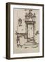 Chapel Doorway, Montresor, 1888-James Abbott McNeill Whistler-Framed Giclee Print