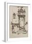 Chapel Doorway, Montresor, 1888-James Abbott McNeill Whistler-Framed Giclee Print