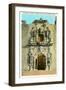 Chapel Entrance, Mission San Jose, San Antonio, Texas-null-Framed Art Print