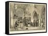 Chapel, Haddon Hall, Derbyshire-Joseph Nash-Framed Stretched Canvas