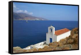 Chapel, Hora, Andros Island, Cyclades, Greek Islands, Greece, Europe-Tuul-Framed Stretched Canvas