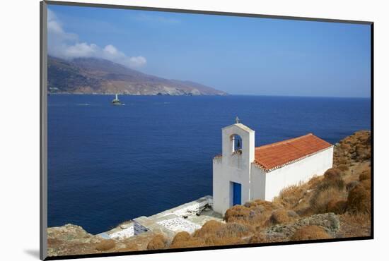Chapel, Hora, Andros Island, Cyclades, Greek Islands, Greece, Europe-Tuul-Mounted Photographic Print