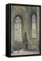 Chapel in the South Transept, Rouen Cathedral-August Welby North Pugin-Framed Stretched Canvas