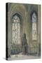 Chapel in the South Transept, Rouen Cathedral-August Welby North Pugin-Stretched Canvas