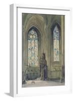 Chapel in the South Transept, Rouen Cathedral-August Welby North Pugin-Framed Giclee Print