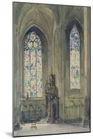 Chapel in the South Transept, Rouen Cathedral-August Welby North Pugin-Mounted Giclee Print