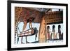 Chapel Interior, Anubis, Thebes, Egypt-null-Framed Giclee Print