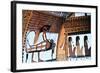 Chapel Interior, Anubis, Thebes, Egypt-null-Framed Giclee Print