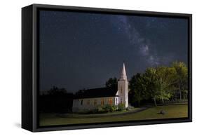 Chapel Lights-Michael Blanchette-Framed Stretched Canvas