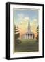 Chapel, Middlebury College, Middlebury, Vermont-null-Framed Art Print