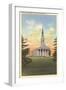 Chapel, Middlebury College, Middlebury, Vermont-null-Framed Art Print