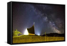 Chapel Milky Way-Niki Haselwanter-Framed Stretched Canvas