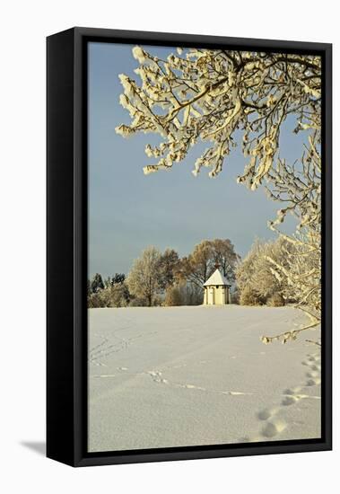 Chapel, Near Villingen-Schwenningen, Schwarzwald-Baar, Baden-Wurttemberg, Germany, Europe-Jochen Schlenker-Framed Stretched Canvas