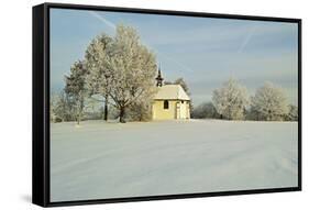 Chapel, Near Villingen-Schwenningen, Schwarzwald-Baar, Baden-Wurttemberg, Germany, Europe-Jochen Schlenker-Framed Stretched Canvas