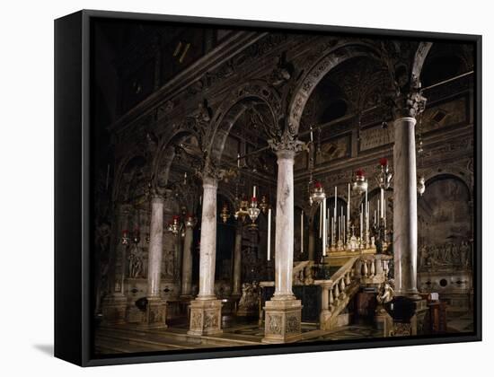 Chapel of Ark of Saint Anthony, 16th Century, Basilica of Saint Anthony, Padua, Veneto, Italy-null-Framed Stretched Canvas