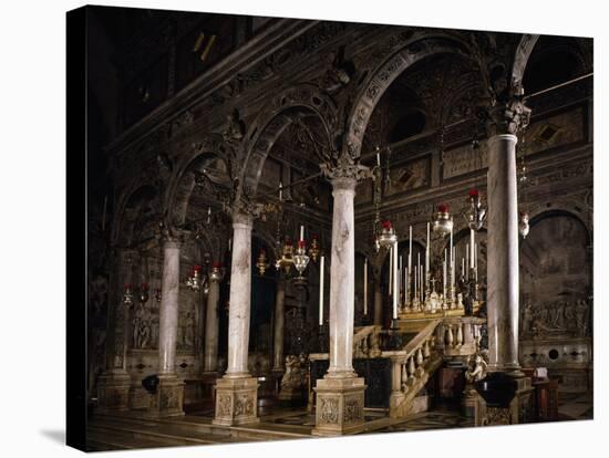 Chapel of Ark of Saint Anthony, 16th Century, Basilica of Saint Anthony, Padua, Veneto, Italy-null-Stretched Canvas