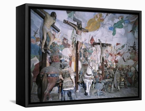 Chapel of Crucifixion-Gaudenzio Ferrari-Framed Stretched Canvas