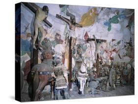 Chapel of Crucifixion-Gaudenzio Ferrari-Stretched Canvas