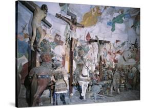 Chapel of Crucifixion-Gaudenzio Ferrari-Stretched Canvas