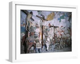 Chapel of Crucifixion-Gaudenzio Ferrari-Framed Giclee Print