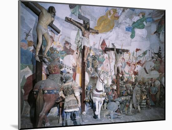 Chapel of Crucifixion-Gaudenzio Ferrari-Mounted Giclee Print