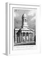 Chapel of Ease, West Hackney, London, 1827-W Bond-Framed Giclee Print