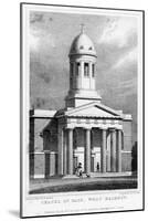 Chapel of Ease, West Hackney, London, 1827-W Bond-Mounted Giclee Print