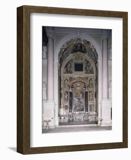 Chapel of Guardian with 1629 Frescoes-Antonio D'Enrico-Framed Giclee Print