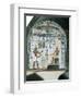 Chapel of Hathor from Deir-El-Bahari, a Wall Detail-null-Framed Giclee Print